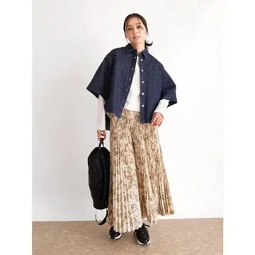 클로브 아트풍 플리츠 팬츠 clove