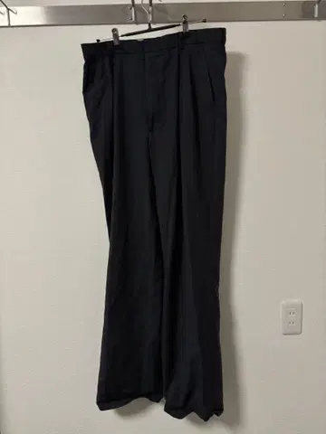 구제 의류 스트라이프 슬랙스