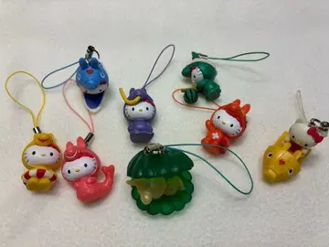 헬로키티 스트랩 8개 세트