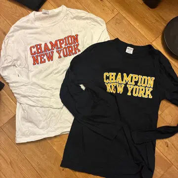 Champion T셔츠 2장 세트 X-LARGE