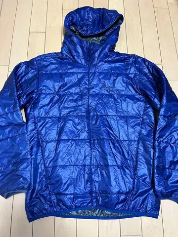 몽벨 U.L. 써마랩 후드티 구형 택 은색 택 경량 자켓 인터 구제 의류