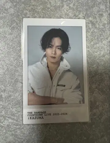 THE RAMPAGE 카와무라 카즈마 스티커 카드 익명 배송
