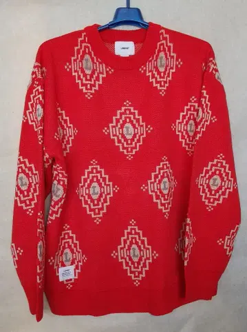 LIBERE CHIMAYO KNIT 니트 스웨터 레드