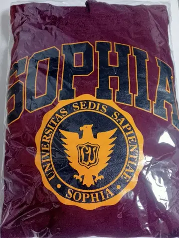 [새상품] 상지대학 후드티 XL 사이즈 버건디