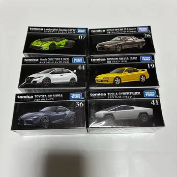 토미카 프리미엄 미니카 6종 세트