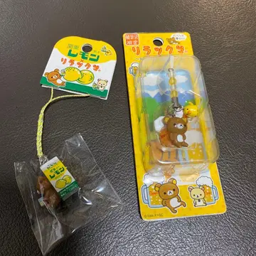 리락쿠마 스트랩 세트 도치기 레몬 가루이자와 맥주