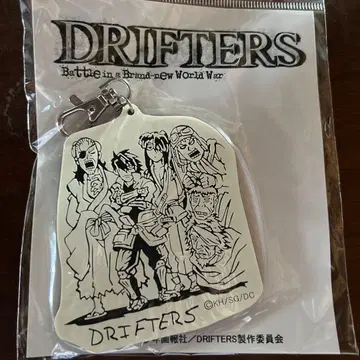 DRIFTERS ends [드리프터즈] 2장 세트 러버 플레이트 키링