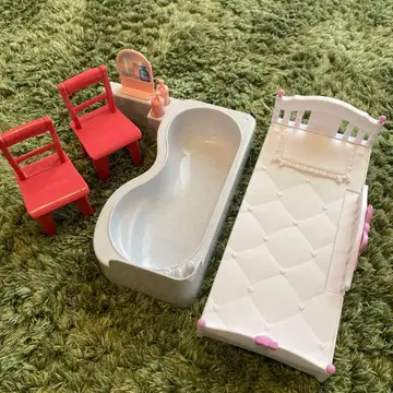 리카짱 욕조 침대 의자 세트