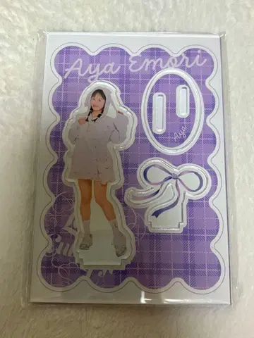 에모리 아야 아크릴 스탠드 FC 생일 이벤트 도쿄 한정판 패턴