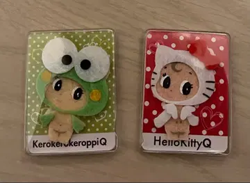 케로케로케로피Q & 헬로키티 Q 펠트 씰