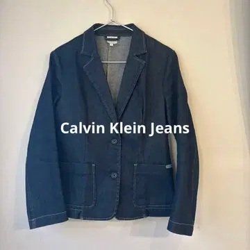 컨디션 최상 한정판 Calvin Klein 데님 자켓 테일러드 자켓