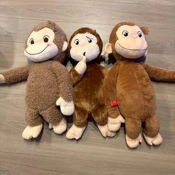 호기심 많은 조지 봉제 인형 약 30cm