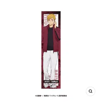 하이큐!! AVIOT 콜라보 등신대 천 포스터