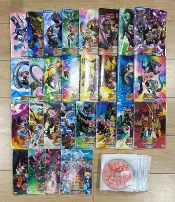 고대 왕자 공룡왕 D 키즈 어드벤처 DVD 전 28권 세트