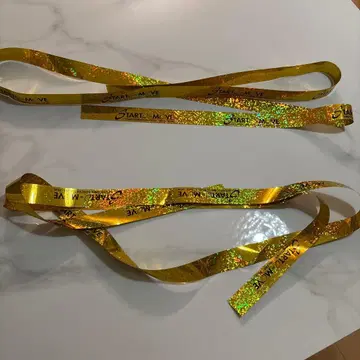 STARTO 카운트다운 콘서트 은색 테이프 골드 금색 2개 풀