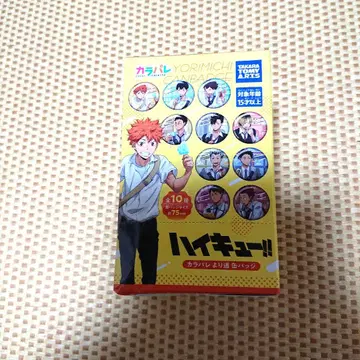 하이큐!! 캔뱃지 세트