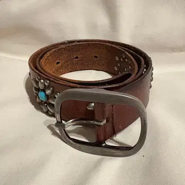 빈티지 스터드 벨트 올세인츠 3.8mm/106mm