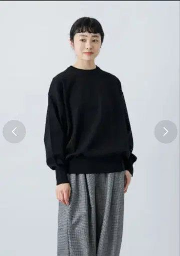 새상품 카구레 하이 트위스트 코튼 풀오버