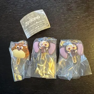 주토피아 아이스 캔디 참 3개 세트