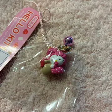 아카시 한정판 헬로키티 스트랩 (종 포함)