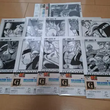 제일복권 드래곤볼 40th G상 코믹스 클리어 파일 11종 세트