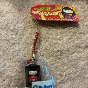 사이타마 한정판 하로로키티 스트랩 빨검