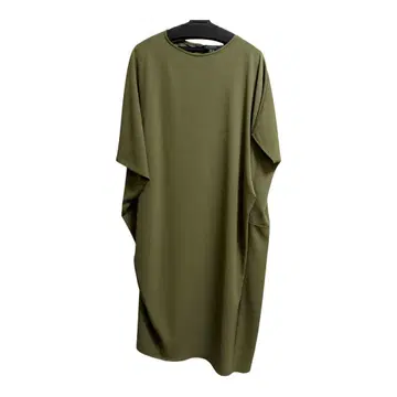ATSURO TAYAMA 카키 원피스 변형 소매 EUR36