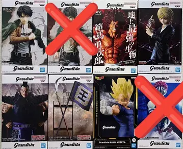 인기 피규어 grandista 6종 세트