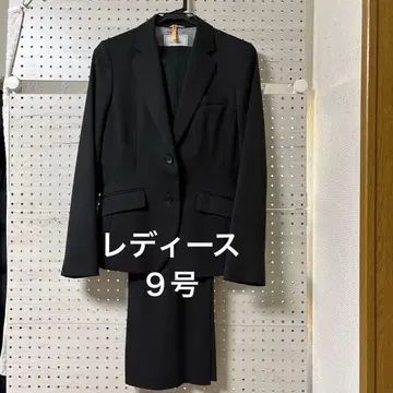 여성용 수트 팬츠 셋업 9호 블랙