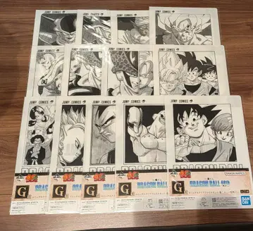 제일복권 드래곤볼 40th G상 클리어 파일 세트