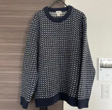 L.L.Bean XL 네이비 울 스웨터