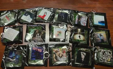 milet 키체인 GREEN LIGHTS 16종 세트