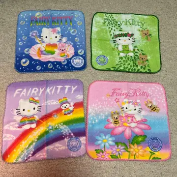 페어리 키티 손수건 핸드 타월 헬로키티 2020 헤이세이