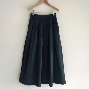 SLOBE IENA 슬로브 이에나 랜덤 턱 스커트 그린 36