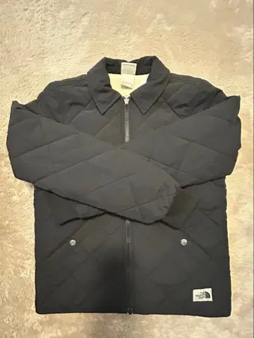 새상품급 THE NORTH FACE 블랙 퀼팅 자켓