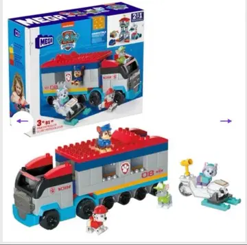 퍼피 구조대 메가블록 레고 듀플로 블록라보 호환 가능