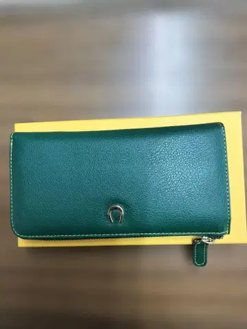 금전운 개운 그린 풍수 남성용 여성용 그린 지갑