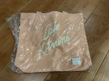 카페 여우 토트백 핑크