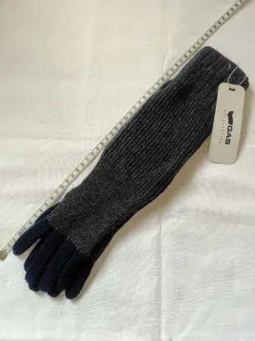 GAS RAFFY GLOVES S 사이즈 그레이 x 네이비