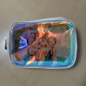 남도호쿠미 오로라 컬러 투명 파우치