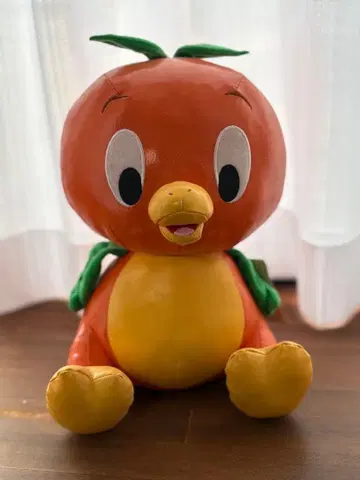오렌지 버드 봉제 인형 택 포함