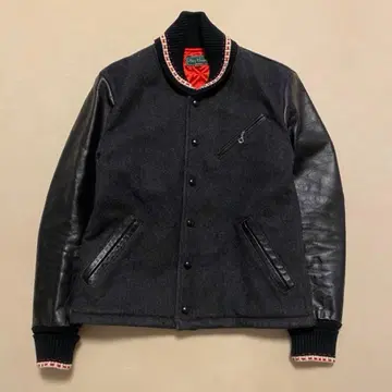 DRY BONES 소매 가죽 파라오 코트 드라이 본즈