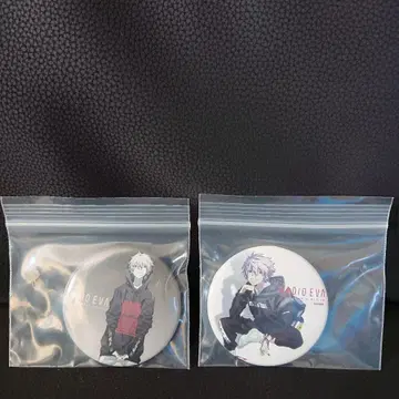 에반게리온 나기사 카오루 radio eva 캔뱃지 2개 세트