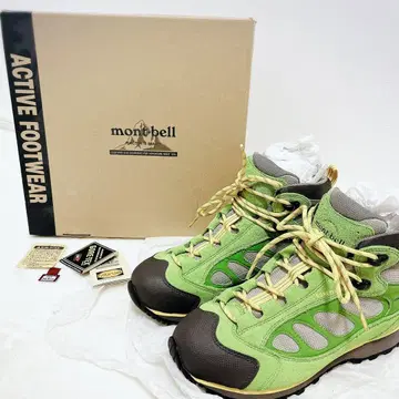 mont-bell GORE-TEX 등산화 트레킹 그린 24.5cm