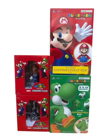 슈퍼 마리오 피규어 4점 세트