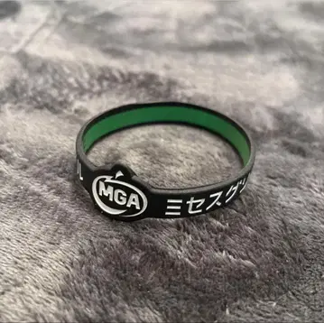 Mrs. GREEN APPLE 러버 밴드 블랙/그린