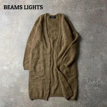 레어 [빔즈 라이츠] BEAMS LIGHTS 롱 가디건 라쿤
