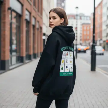 Looney Tunes 루니툰즈 L 오버 사이즈 후드티