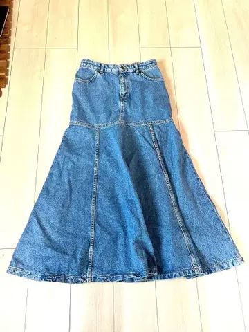 ZARA 데님 머메이드 스커트 S 사이즈