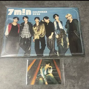 7m!n 7min 달력 2026 타워 레코드 특전 우사미 켄토